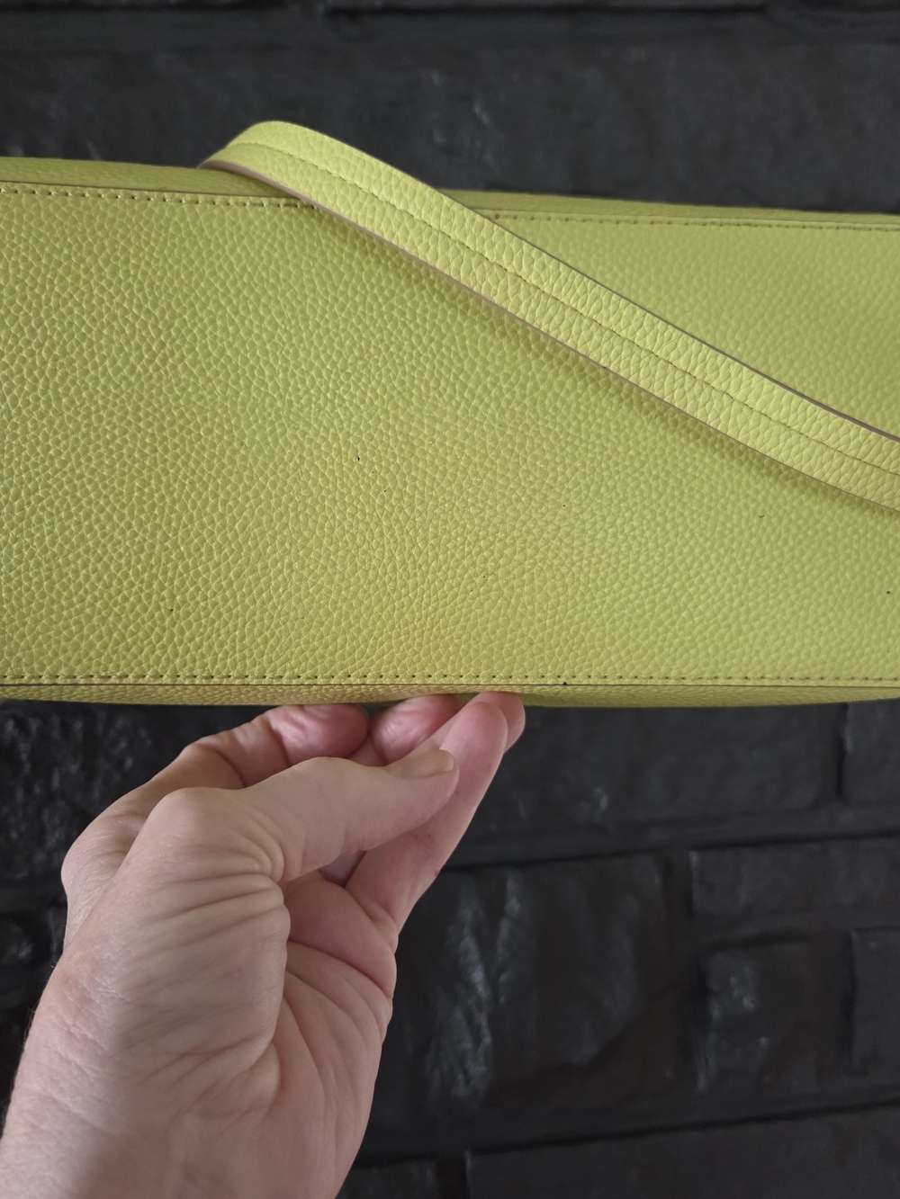 Nanette Lepore Lime Faux Leather  Bag - Picture 5 of 8